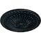 Ekena Millwork Alexa Ceiling Medallion (Fits Canopies up to 3"), Hand-Painted Night Shade, 15"OD x 1 3/4"P CM14AXNSF - alternate 3
